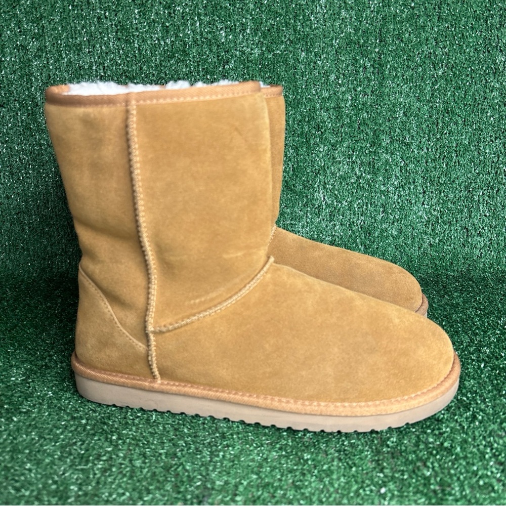 KoolaBurra By Ugg Women's Koola Short Brown/Tan Boots Womens Size 11 WIDE